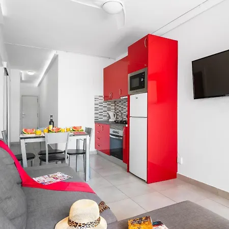 1012 Cristianos Front Row Sea, Pool Free Wifi Appartement